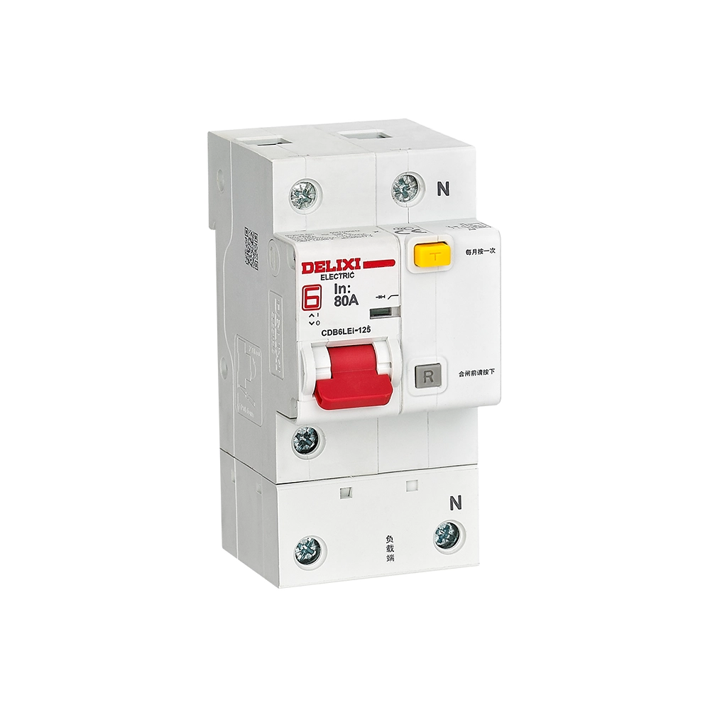 CDB6LEi-125 High-Current Earth Residual Current Circuit Breaker