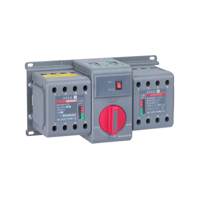 CDQ3EH Series (Micro-Break Type) Dual Power Automatic Transfer Switching Equipment