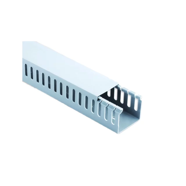 Silver-Gray Wiring Duct